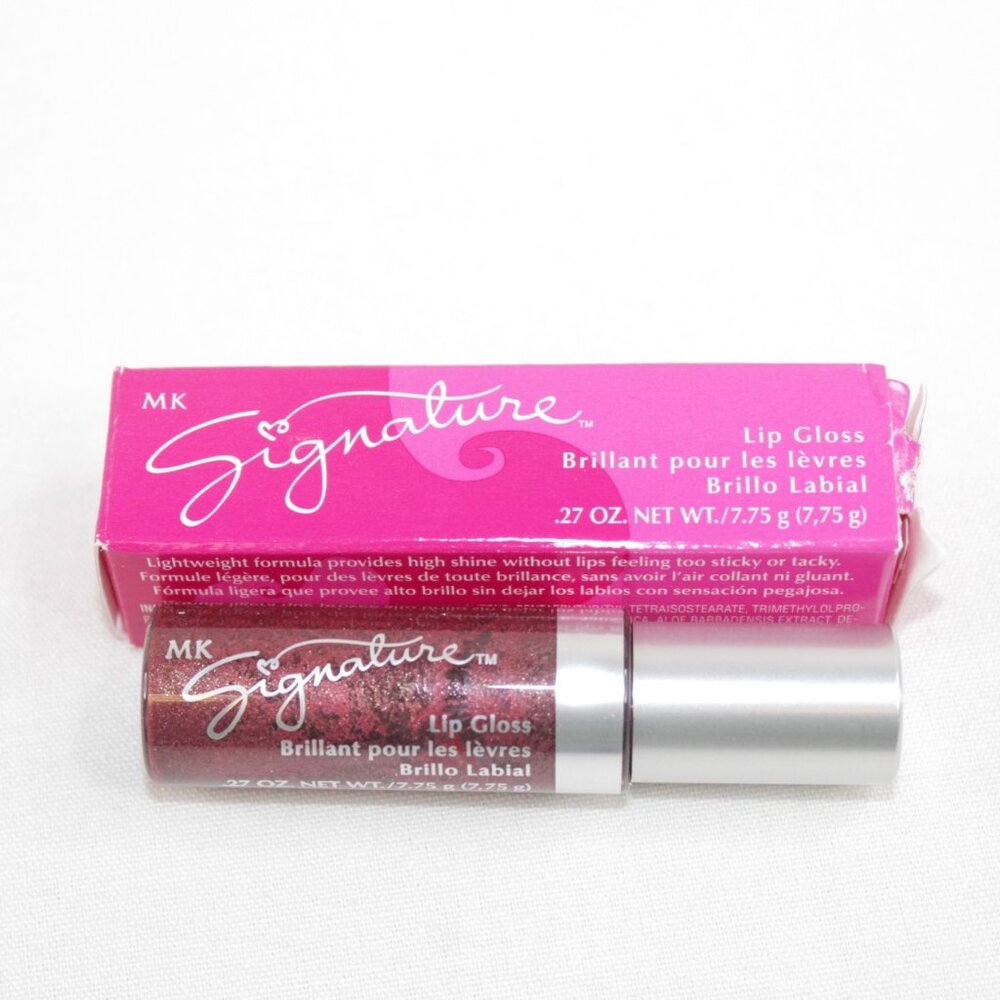 Mary Kay Signature Lip Gloss #714200 Cranberry New With Box 0.27 oz